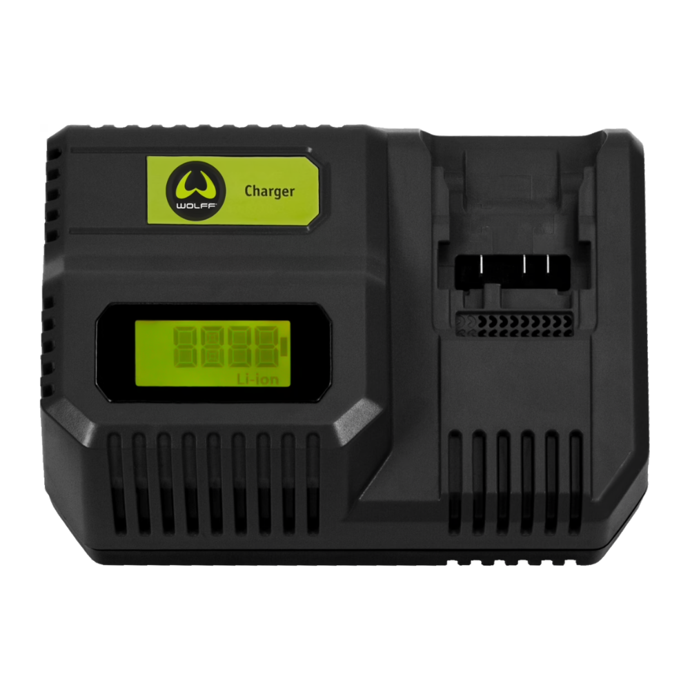 Wolff battery charger for 18V lithium-ion battery packs