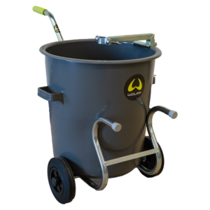 Wolff Mixing Station with 75 litre mixing bucket and mixer mounting system