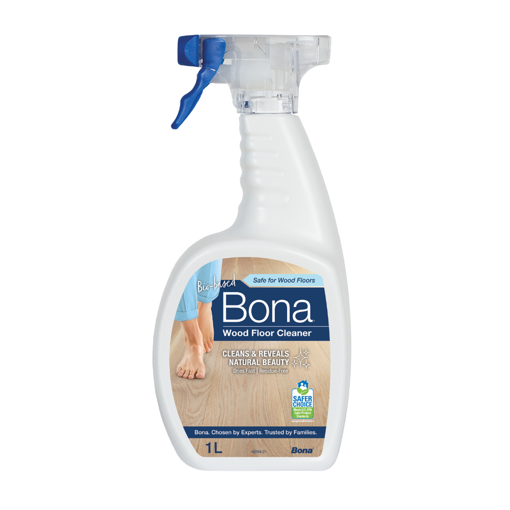 Bona Wood Floor Spray Cleaner 1L for cleaning sealed hardwood floors
