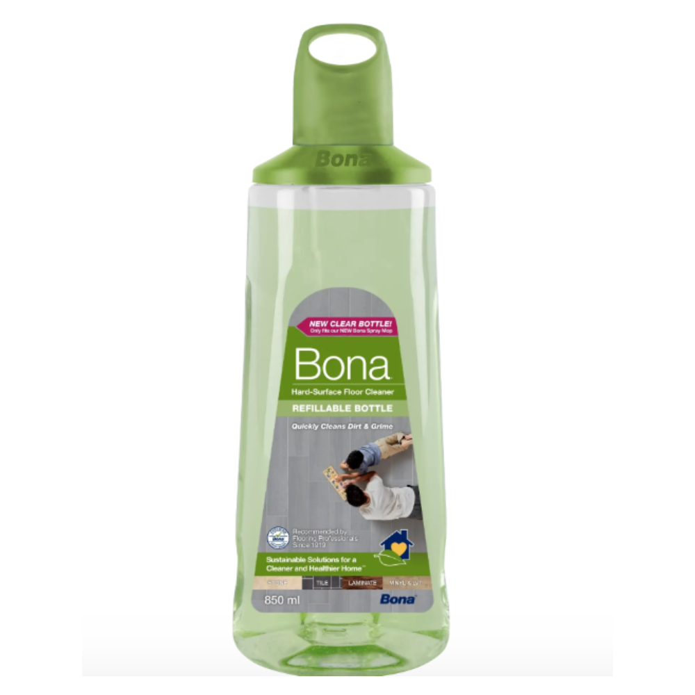 Bona Premium Spray Mop hard surface cleaning cartridge 850ml refill