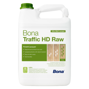 Bona Traffic HD Raw wood floor finish for ultra-matte natural appearance