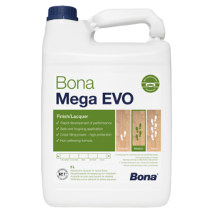 Bona Mega EVO 5L wood floor lacquer container for hardwood floor protection