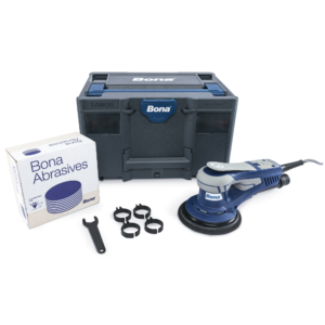 Bona Orbital Precision Sander complete kit for detailed wood floor sanding