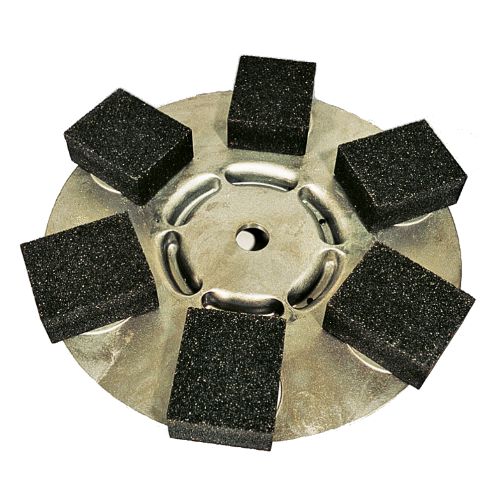 Wolff grinding disc with 6 stones for floor grinding and surface preparation