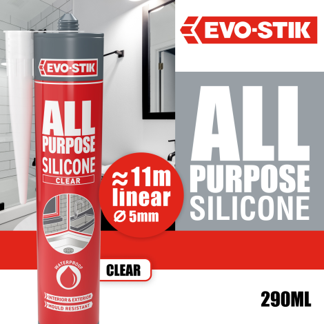 Evo-stik all purpose silicone