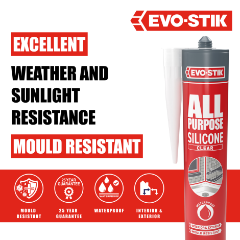 Evo-stik all purpose silicone
