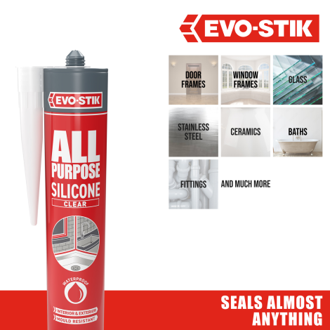Evo-stik all purpose silicone